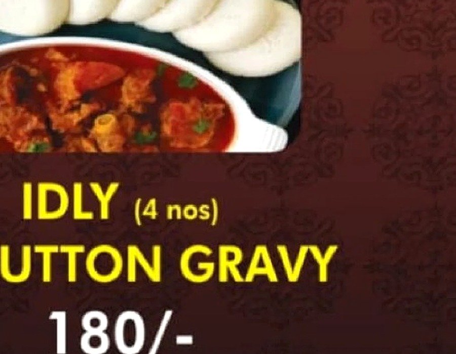 Mutton Curry Dosa